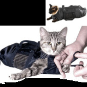 Lemmikloomatarbed Kasside hooldamiseks ja vannitamiseks mõeldud turvakotid koonuga küünte lõikamiseks Küünte kontrollimiseks ja süstimiseks kriimustusvastane hammustuskott