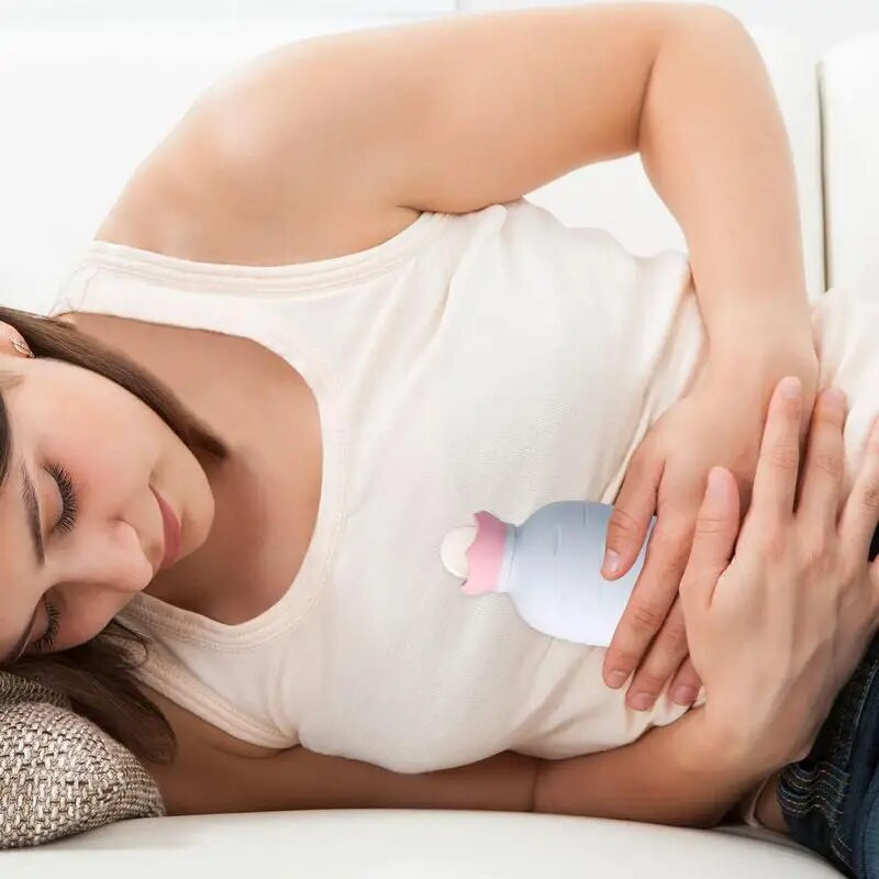 Gumijas karstā ūdens pudele mikroviļņu krāsns apkure ziemas karstā ūdens maisiņš Jauka burkāna forma necaurlaidīga ūdens maisiņi Ziemassvētku dāvanas