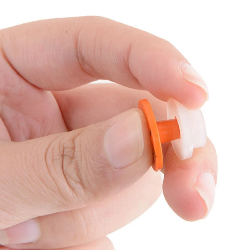 100 τμχ Ετικέτα αυτιού κουνελιού πλαστικές πινακίδες με 001-100 λέξεις με λέιζερ πληκτρολόγηση κεφαλής σκουλαρίκια Κάρτα ταυτότητας με δείκτη ζώων φάρμας