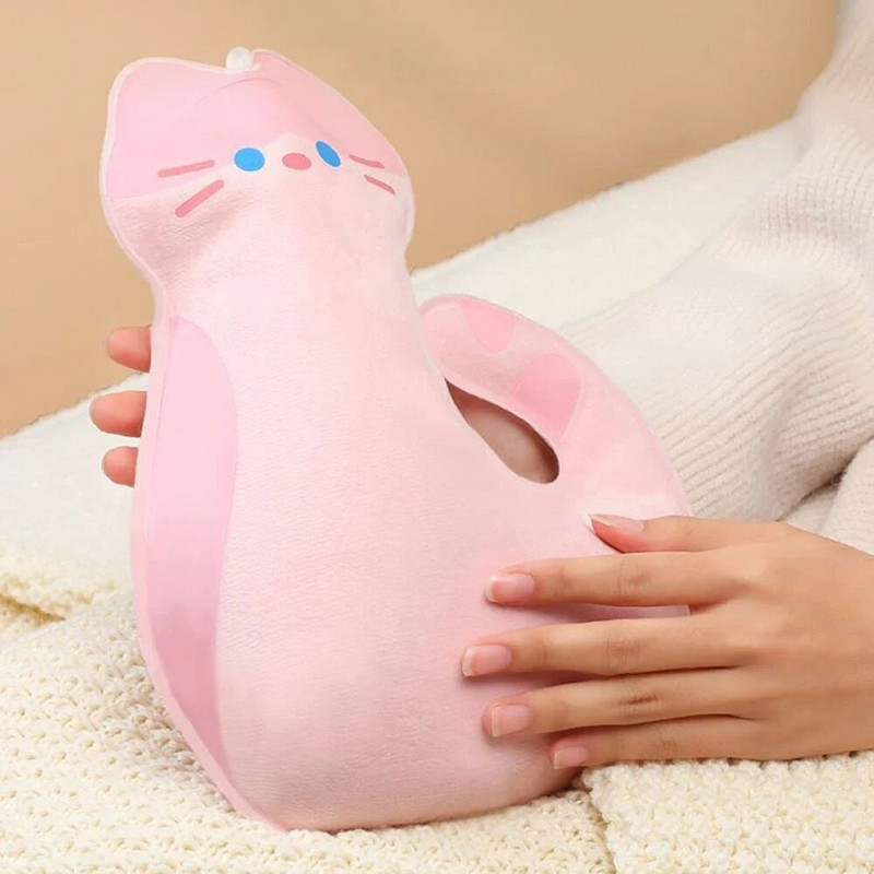 Armas kassi kuumaveepudel kätesoojendaja pudel vee jaoks Kaasaskantav termokott Veega täitev kuum pakk veekotti soojendav toode