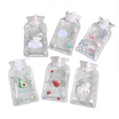 Jednostavna za korištenje, prozirna vrećica za toplu vodu s crtežima, olakšava neugodu bilo gdje. Grijači za ruke