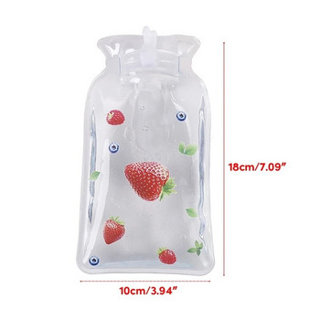 Удобна за потребителя прозрачна анимационна торбичка за топла вода Улеснява дискомфорта навсякъде Нагреватели за ръце