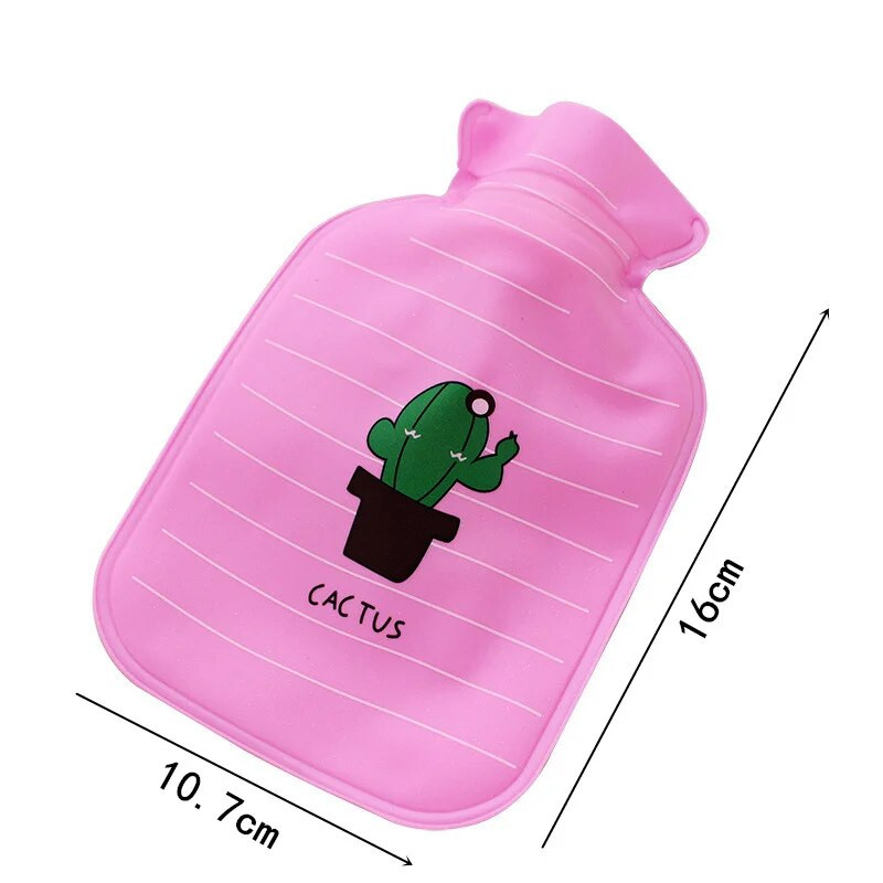 Víztöltő melegvizes táska női meleg hasas kezekhez és lábakhoz Aranyos melegvizes táska kéznél tartható melegvizes palackok