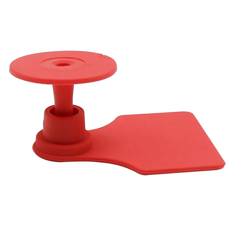 10 készlet TPU anyagú juh fülcímkék disznó üres jelkártya réz fej fülbevaló haszonállat azonosító kártya