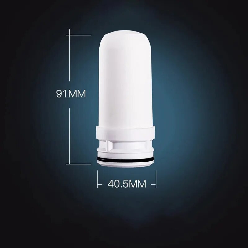 5 gabalu nomaiņas iekšējā keramikas filtra kasetne jaucējkrānam ūdens attīrītājam virtuves krānam, mazgājama filtra rūsas baktēriju noņemšana