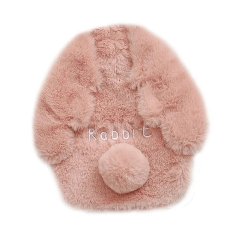 2024 Uus 400 ml kuumaveepudel, pehme kaanega küülikukujuline armas soe veekott Hoia soojana