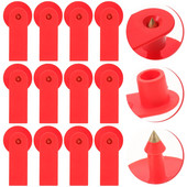 100 τμχ Ετικέτες Ζώου για Βοοειδή Ζώδια Κτηνιατρική Ταυτοποίηση Ζώο Tpu