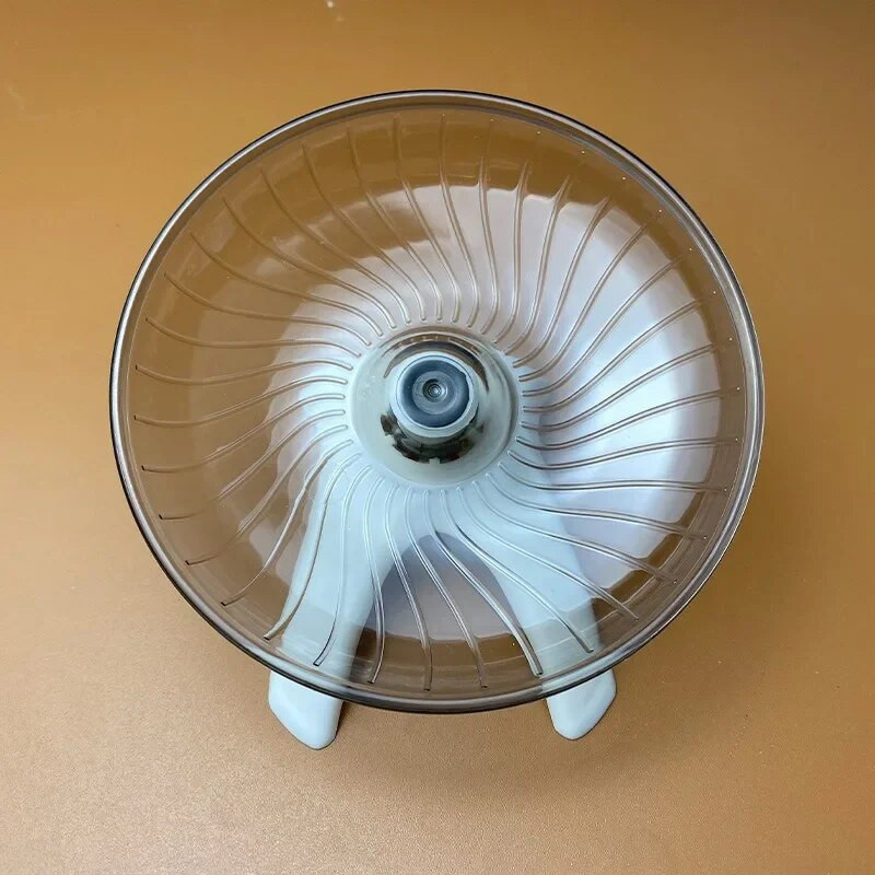 1 Gb mājdzīvnieku kāmja lidojošais apakštase Vingrinājums vāveres ritenis Kāmja peles skriešanas disks žurkas rotaļlieta Mazu dzīvnieku piederumi