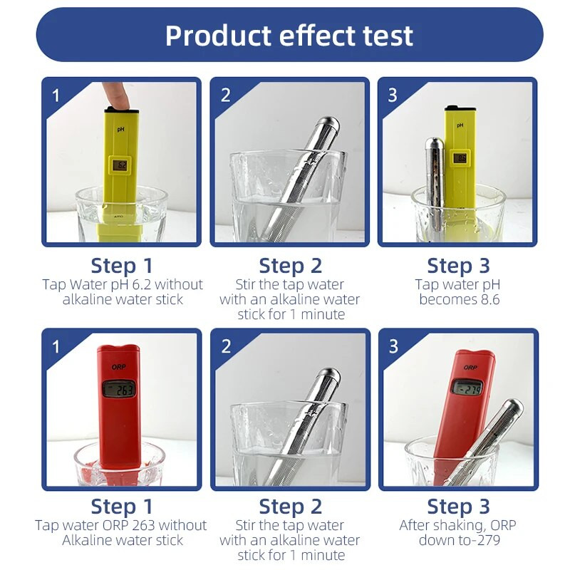 SOUDRON bez BPA Ūdeņraža sārmainā jonizatora ūdens nūja PH 9 enerģijas ūdens