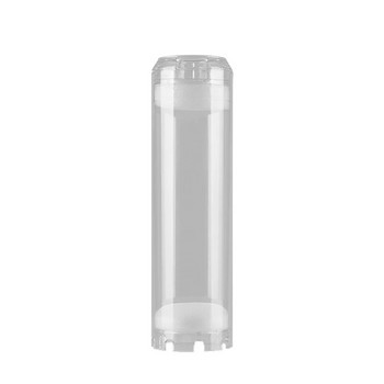 YenvQee 10-инчов/5-инчов празен прозрачен патрон за многократна употреба за смола, инструменти за филтър за вода за Направи си сам