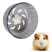 Παιχνίδια με τροχούς άσκησης Little Hamster Running Wheel Mute Hamster για κατοικίδια (Γκρι)