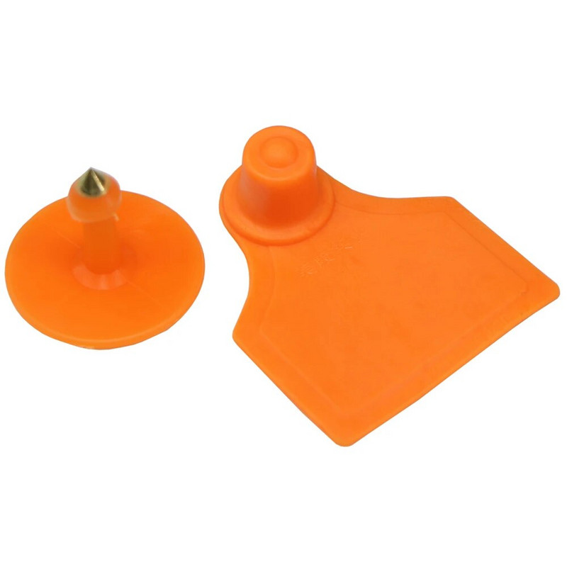 20BUC 4x5CM 3 culori de identificare a animalelor TPU etichetă pentru urechi de precizie pentru animale Ferme mari profesionale bovine oaie porc disponibilă
