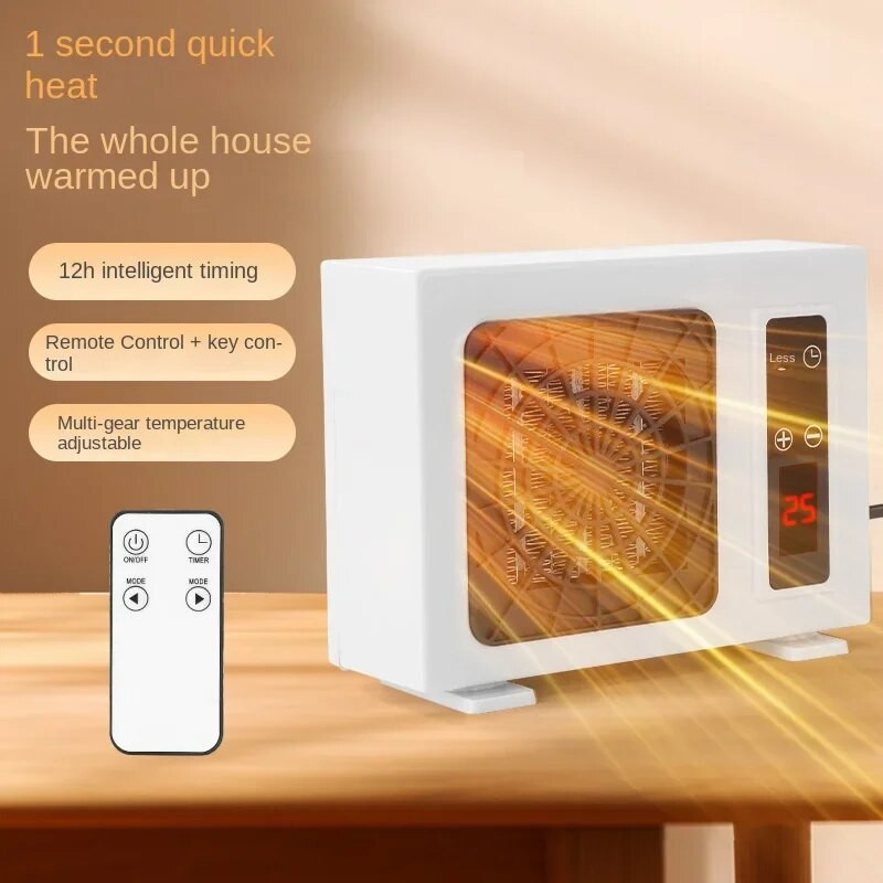 Električna grijalica Novi kućni mini grijač Brzina za uštedu energije Termalna električna grijača za grijanje Mali stolni grijač za kućanske aparate