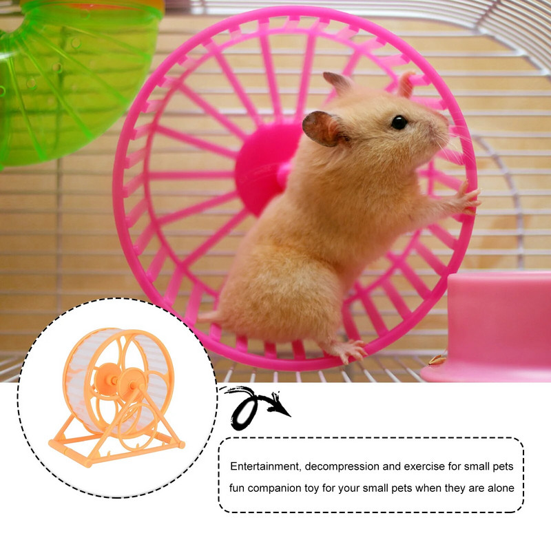 Mājdzīvnieki Mazie dzīvnieki Skriešanas Kāmji Sporta Skriešanas Riteņi Kāmju būra Rotaļlietas