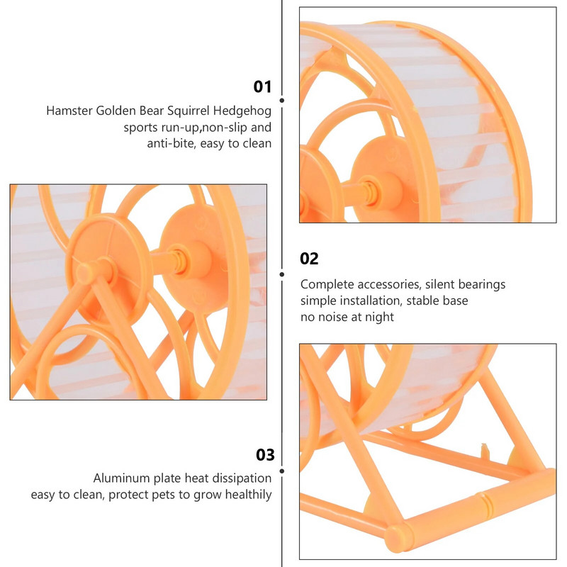 Mājdzīvnieki Mazie dzīvnieki Skriešanas Kāmji Sporta Skriešanas Riteņi Kāmju būra Rotaļlietas