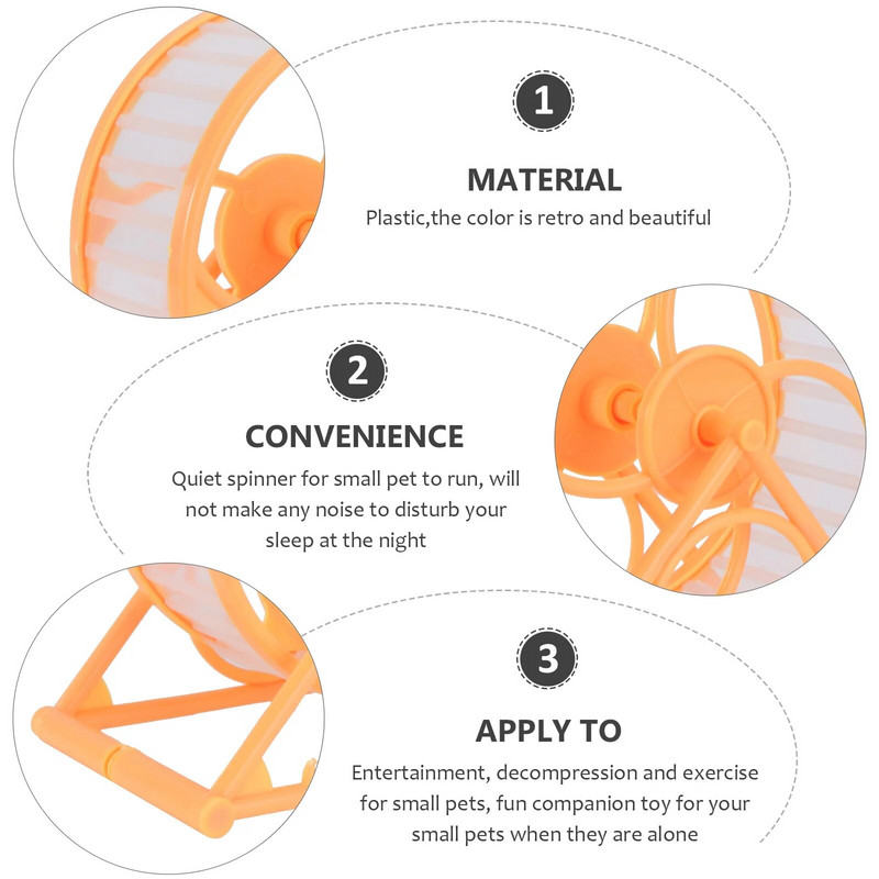 Mājdzīvnieki Mazie dzīvnieki Skriešanas Kāmji Sporta Skriešanas Riteņi Kāmju būra Rotaļlietas