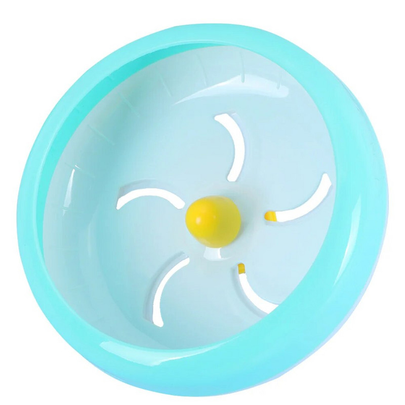 Hörcsög edzőkerék Csendes futókerék Kerekes játékszer hörcsögöknek Gerbile Egerek Kis Háziállatok 14cm