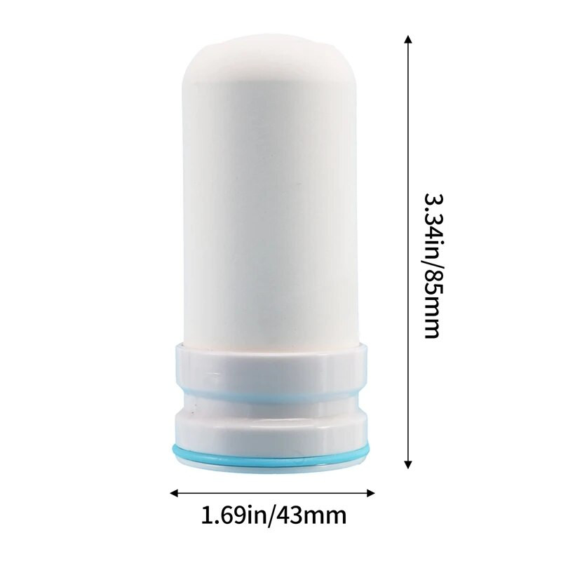 4 gab. ūdens filtra kasetnes Kubichai virtuves jaucējkrāna krāna ūdens attīrītājam aktivētās ogles krāna ūdens filtram