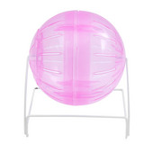 Τέσσερα-σε-ένα Πολυλειτουργικό χάμστερ Running Ball Run Exercise Ball Run-About Mini Ball for Small Animal Pet Pink