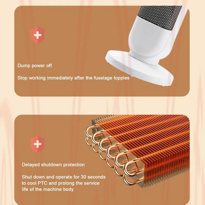 2000 W 3 razine, prijenosni regulacijski grijač velike brzine, električni grijač za uštedu energije, toranj s cirkulacijom zraka, ventilator za grijanje, hladnjak zraka