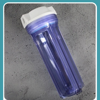 10-инчов префилтър за воден филтър Бутилка Взривозащитена бутилка Воден филтър за части Конектор G1/2-инчов интерфейсен филтър