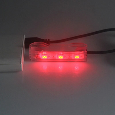 Akvariumo lempa, plastikinė mažų akvariumo augalų šviesa USB LED stalinis žuvų bako lempa Akvariumo kraštovaizdžio dekoratyvinės lempos priedas