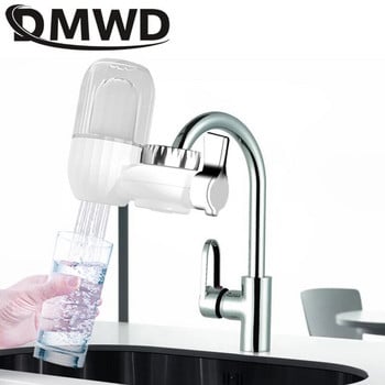 DMWD Βρύσης Καθαριστής Νερού Βρύσης Κουζίνας Πλενόμενη κεραμική διήθης Μίνι φίλτρο νερού σκουριάς βακτηρίδια αφαίρεσης Ανταλλακτικό φίλτρο
