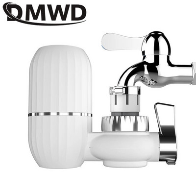 DMWD Βρύσης Καθαριστής Νερού Βρύσης Κουζίνας Πλενόμενη κεραμική διήθης Μίνι φίλτρο νερού σκουριάς βακτηρίδια αφαίρεσης Ανταλλακτικό φίλτρο