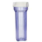 10 colių pirminio filtro vandens filtro butelis, sprogimui atsparus butelis, vandens filtro dalių jungtis G1/2 colių sąsajos filtro korpusas