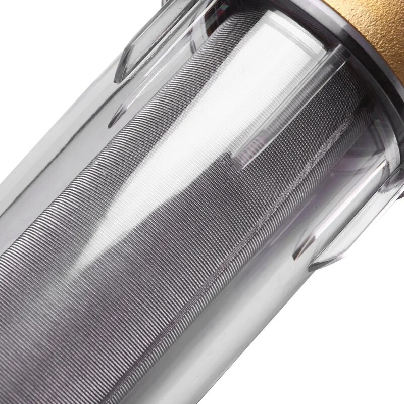 4 padalintos burnos vandens filtrai priekinis valytuvas vario švino pirminis filtras atgalinis plovimas Pašalinkite rūdžių teršalų nuosėdų vamzdį