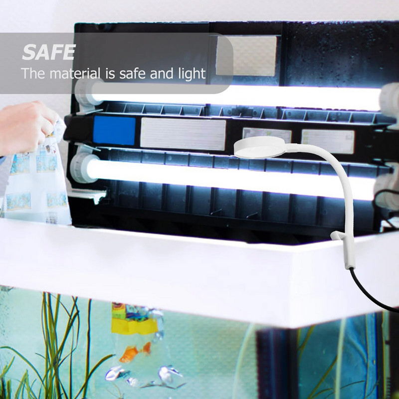 Akvārija Led zivju tvertnes gaismas klips uz Led mazas gaismas Akvārija saldūdens akvārija lampas Ūdensizturīgas ainavas lampas Drop Ship