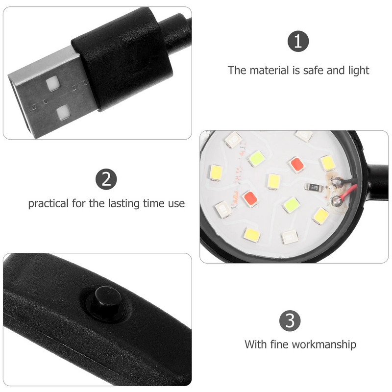 Akvārija Led zivju tvertnes gaismas klips uz Led mazas gaismas Akvārija saldūdens akvārija lampas Ūdensizturīgas ainavas lampas Drop Ship