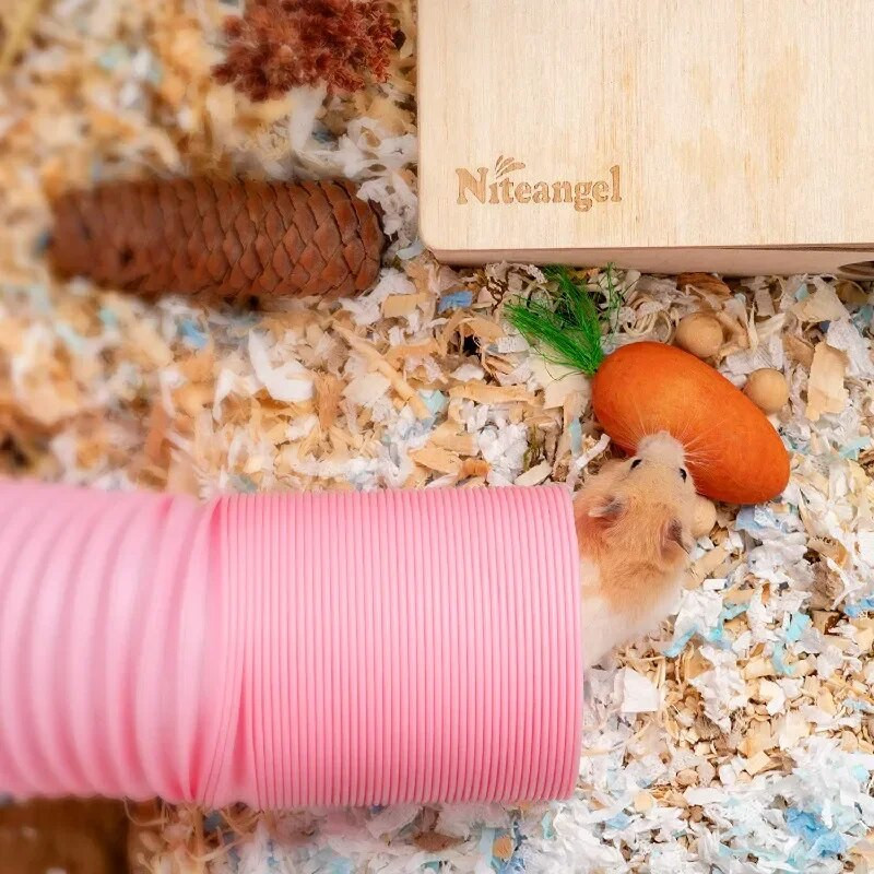 Trendovski smiješni mali ljubimac Hrčak Tunel Kavez Igračka Tvorovi Štakori koji se igraju Hide Tube Indoor Training DIY Hideaway Pipeline Igračke