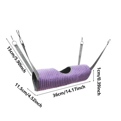 Tunel za hrčke Viseća mreža za male životinje Topla ljuljačka Krevet Gnijezdo Krevet za spavanje Viseća mreža za tvorove Za kavez Viseća mreža za činčile