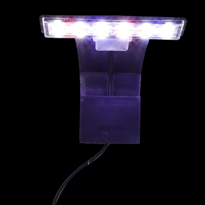 USB svjetla za akvarij LED svjetla za uzgoj biljaka Fish Tank Vodootporna svjetiljka na kopču