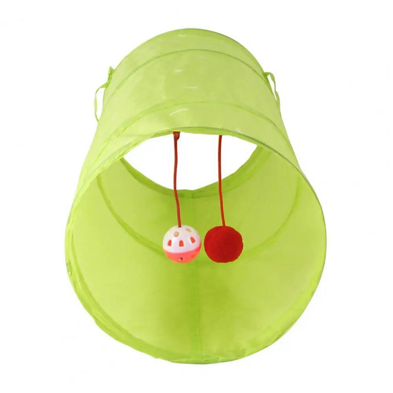 Cat Tunnel Pet Kitten Tunnel House Pet Tube Toy Ugodna mačja tune igračka