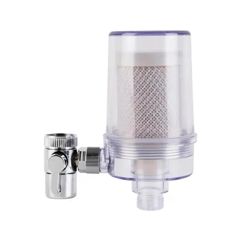 YenvQee vandens čiaupo maišytuvas vandens valytuvas Filtruokite vandenį su anglies bloko pakeitimo valikliu chloru