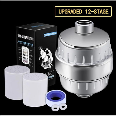 Vonios kambarys Dušo filtras Maudymosi vandens filtras Valytuvas Vandens valymas Sveikatos minkštiklis Chloro šalinimas