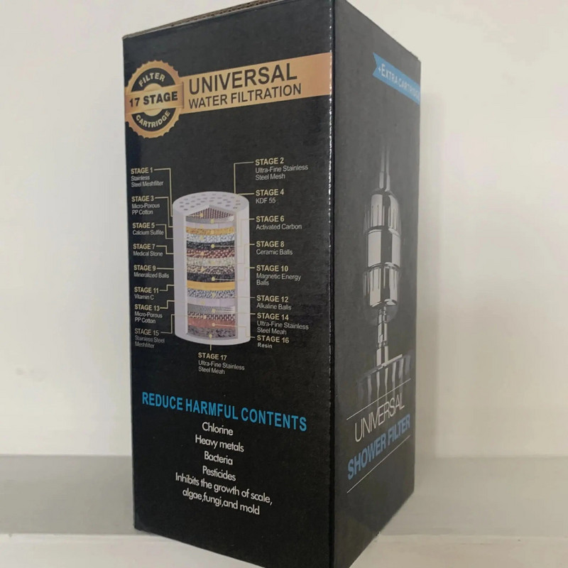 Vonios kambarys Dušo filtras Maudymosi vandens filtras Valytuvas Vandens valymas Sveikatos minkštiklis Chloro šalinimas