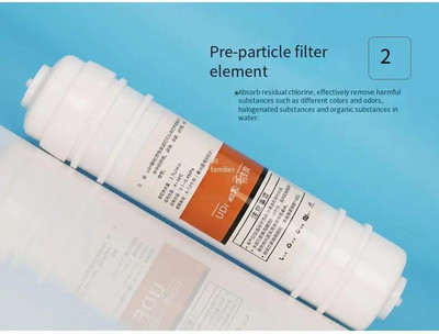 10-tollise veefiltri vahetus CTO PP puuvill RO pöördosmoosi veefiltri kasseti eemaldamine kloor