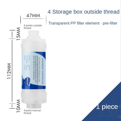 5`` PRE FILTRE Filtru purificator de apă Mașină de spălat cu aer Cartuș de filtru de apă PP Bumbac Filtru de duș de la robinet de apă pentru acasă