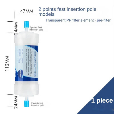 5 colių IŠANKSTINIS FILTRAS Vandens valytuvas filtras Oro plovimo mašina Vandens filtro kasetė PP medvilnės vandens čiaupo dušo filtras namams