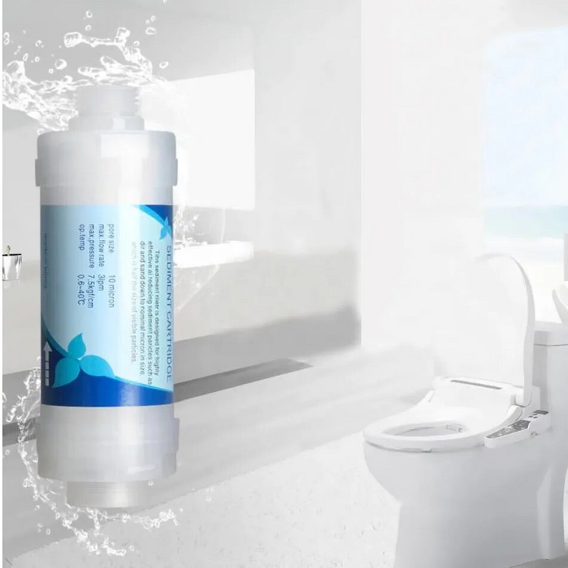 5 colių IŠANKSTINIS FILTRAS Vandens valytuvas filtras Oro plovimo mašina Vandens filtro kasetė PP medvilnės vandens čiaupo dušo filtras namams