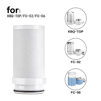 2 бр. Филтърен патрон за пречиствател на чешмяна вода Въглеродни влакна намаляват оловото, част от кухненски аксесоар за PHINABOE KBQ-TOP/FC-02/FC-06