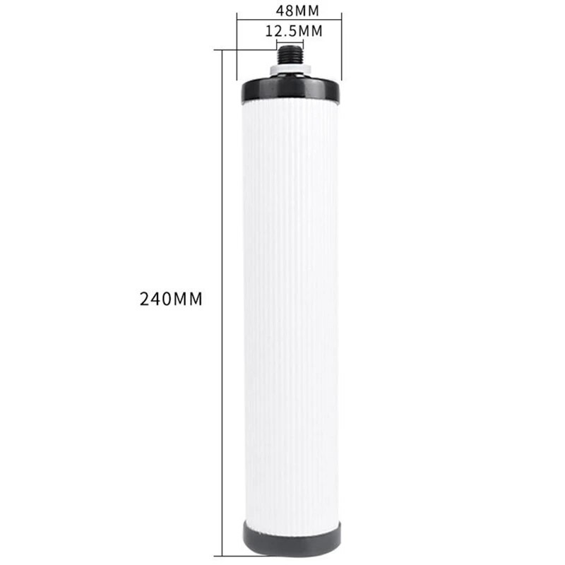 Mājsaimniecības ūdens attīrītāja filtra elementi 9 collu T33 aizmugurējā aktīvās ogles filtra elementi, ūdens attīrītāja piederumi