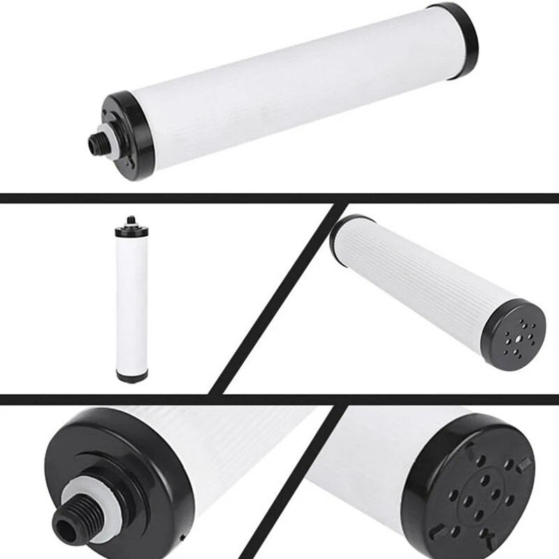 Mājsaimniecības ūdens attīrītāja filtra elementi 9 collu T33 aizmugurējā aktīvās ogles filtra elementi, ūdens attīrītāja piederumi