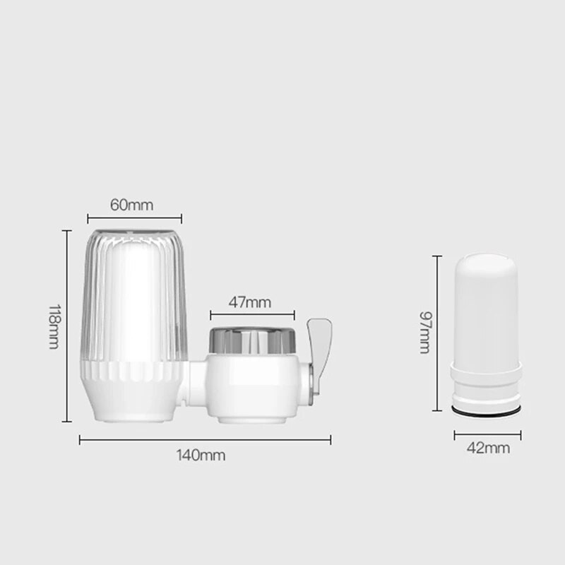 Maišytuvo čiaupo vandens filtro valytuvas Nuimamas plaunamas filtras mažas fizinis filtravimas namų virtuvei