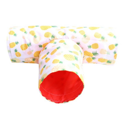 Πτυσσόμενο 3 Way Hamster for Play Tubes Υλικό Υψηλής Ποιότητας-Μαλακό και άνετο πτυσσόμενο και φορητό Tun σε σχήμα T