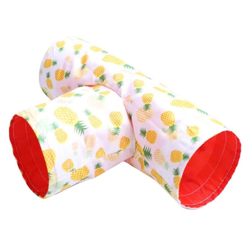 Πτυσσόμενο 3 Way Hamster for Play Tubes Υλικό Υψηλής Ποιότητας-Μαλακό και άνετο πτυσσόμενο και φορητό Tun σε σχήμα T