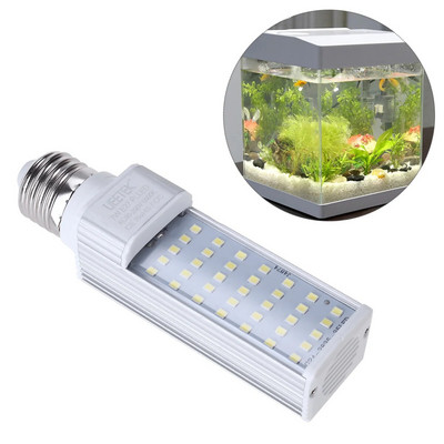 UEETEK akvaariumi valgustid 7W E27 LED ere valgus kilpkonna roomaja kilpkonna sisaliku elupaiga akvaariumi valgustuslamp
